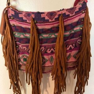 Steve Madden Fringed Crossbody